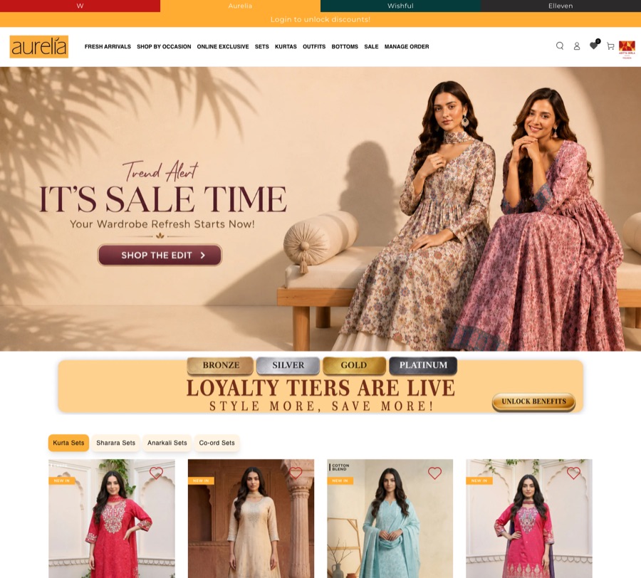 Aurelia storefront